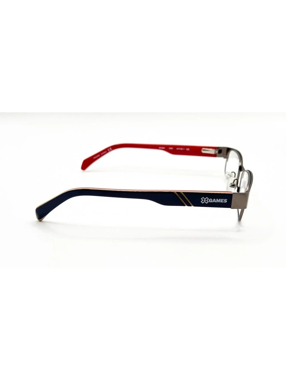 X Games Biker 033 Satin Gunmetal Authentic Eyeglasses 47-16-130